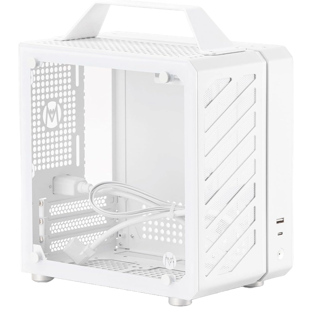 Mechanic Master   ITX Gaming Case - White 